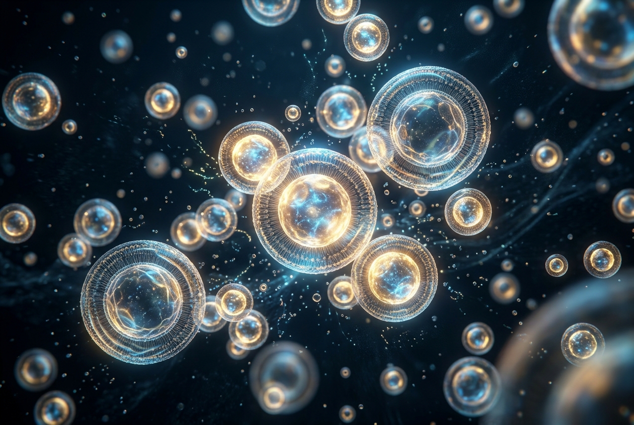 Nano-emulsion cavitation visualization